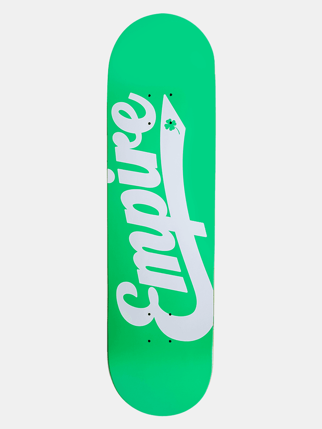 Empire Logo Hit Deck - Lucky Green - Empire Skate NZ 